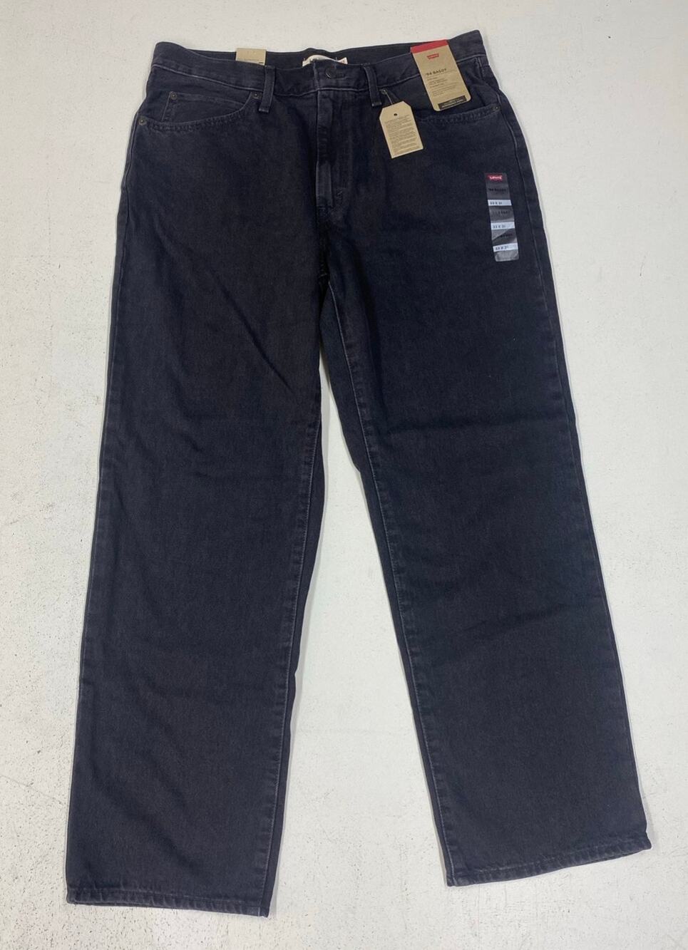NEW Women Levi's Strauss '94 Mid Rise wide leg baggy denim jeans 33x31